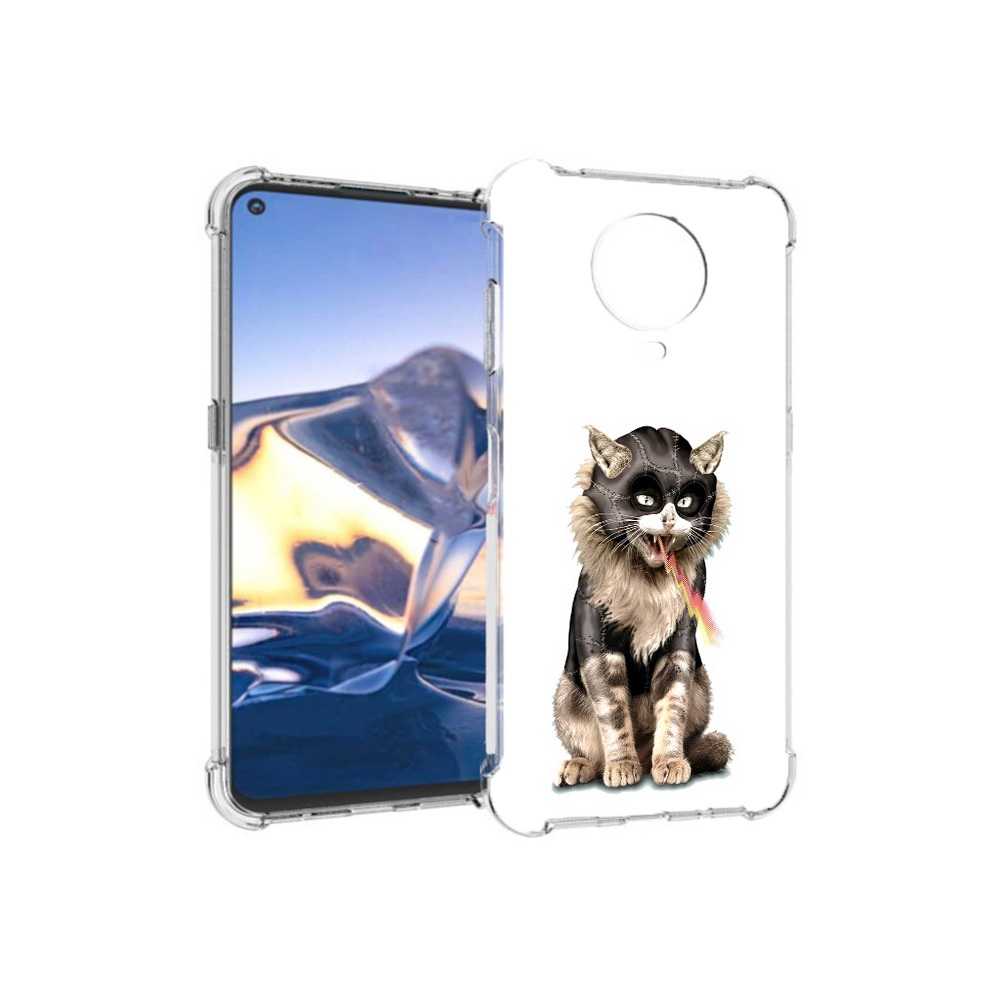 

Чехол MyPads Tocco для Nokia G10 дьяволский кот (PT171673.98.341), Tocco