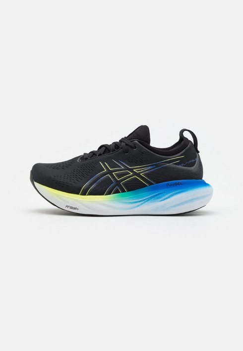 

Кроссовки мужские Asics Nimbus 25 черные 48 EU (доставка из-за рубежа), Черный, Nimbus 25