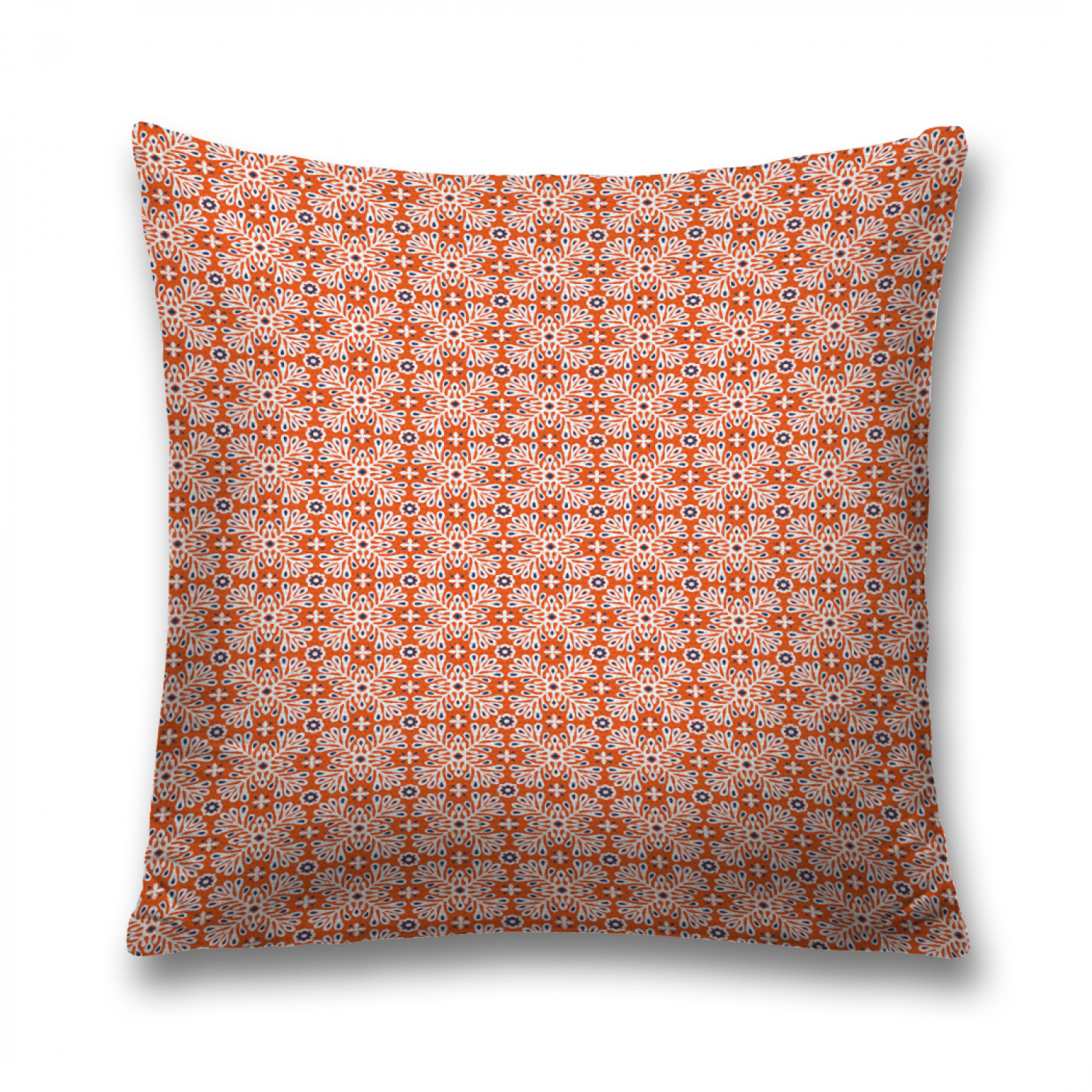 

Наволочка декоративная JoyArty "Лиственный орнамент" на молнии, 45x45 см, Лиственный орнамент