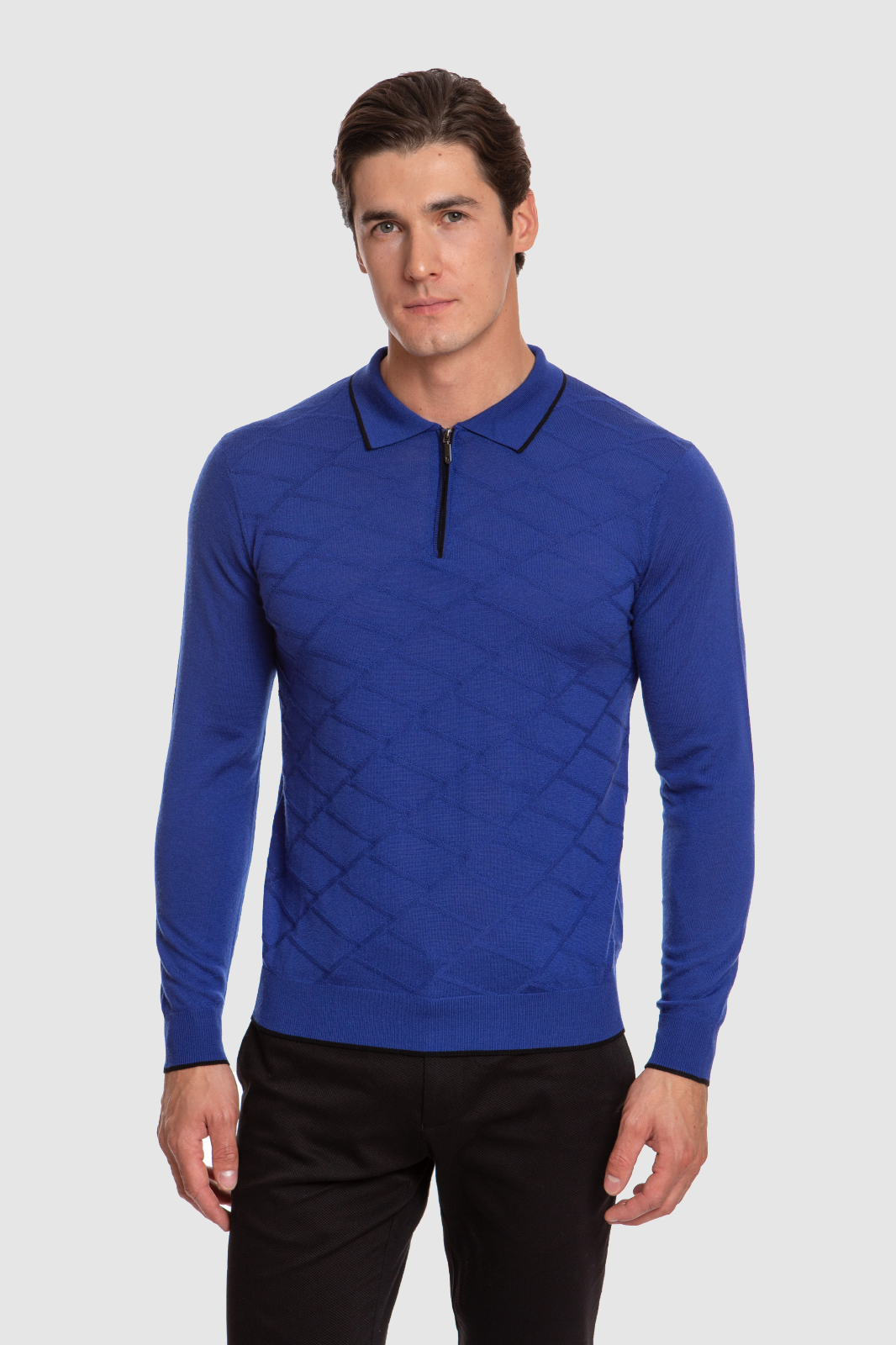 

Джемпер мужской Kanzler 140022W03O093 синий 3XL, 140022W03O093