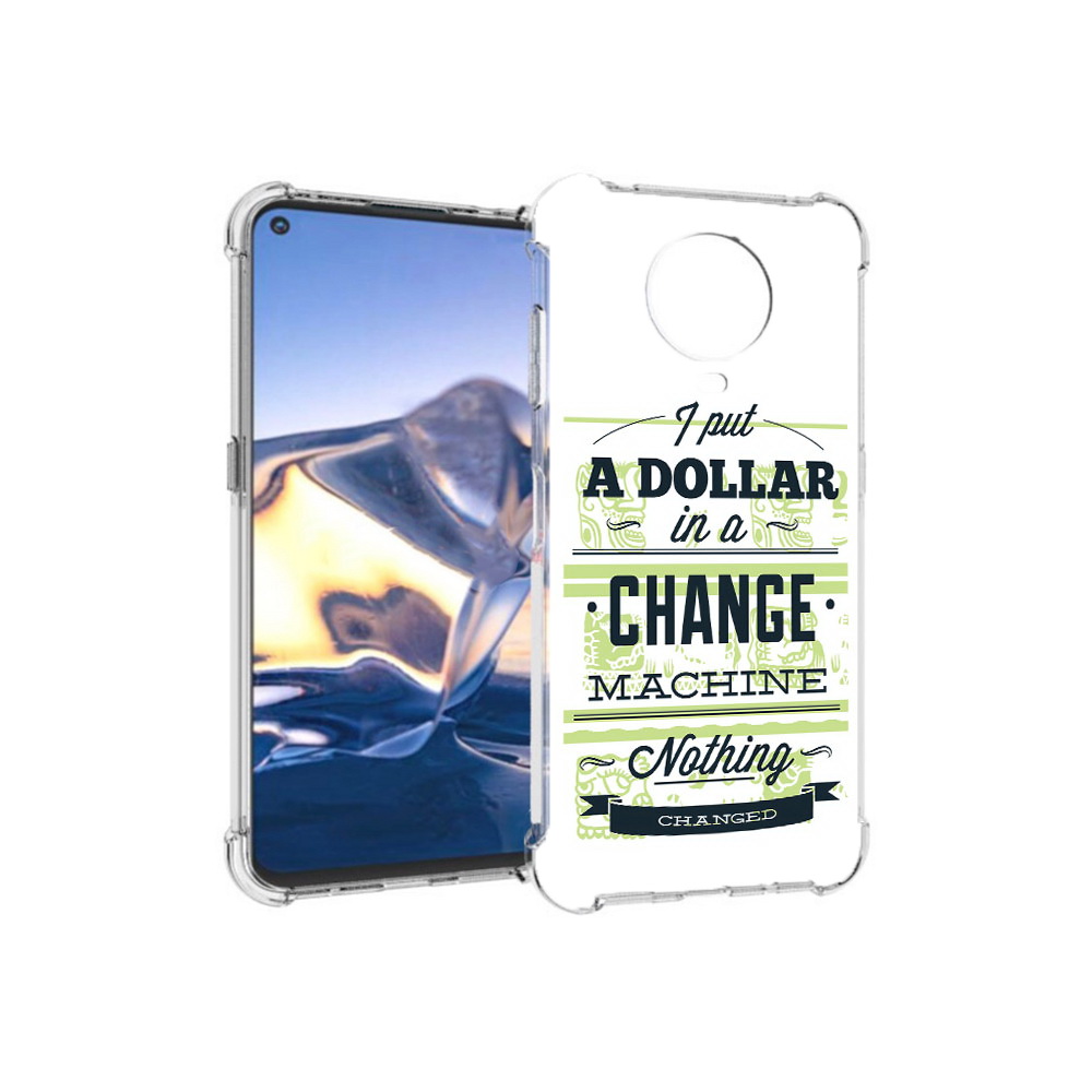 

Чехол MyPads Tocco для Nokia G10 доллар надпись (PT171673.98.336), Tocco