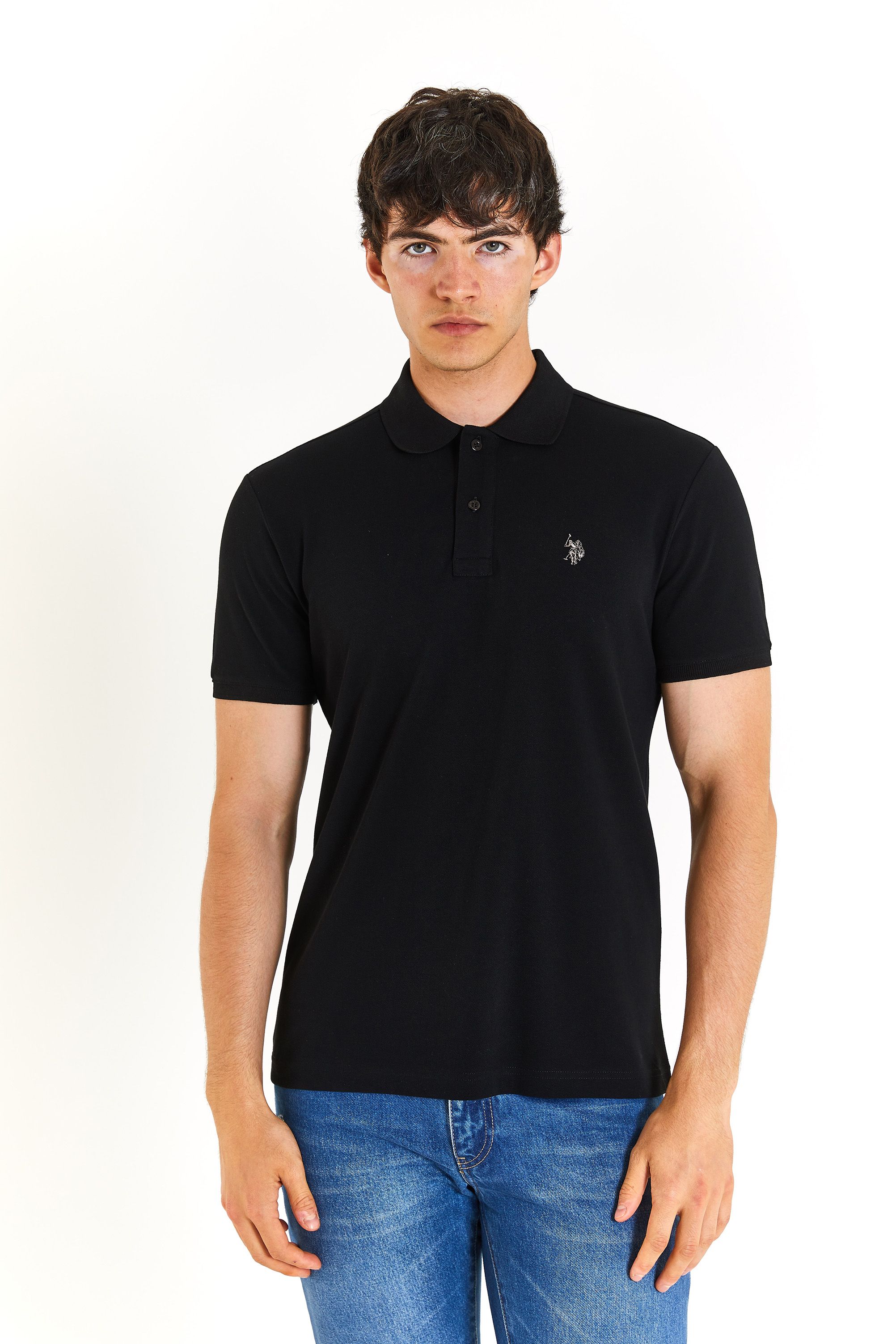 Футболка мужская U.S. POLO Assn. G081GL0110GTP04IY024 черная XS