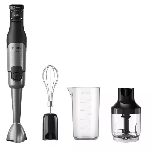 

Погружной блендер Philips HR2683/00 серебристый, черный, HR2683/00