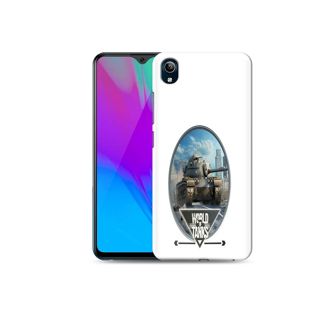Чехол MyPads Tocco для Vivo Y91C игра с танками (PT156610.438.375)