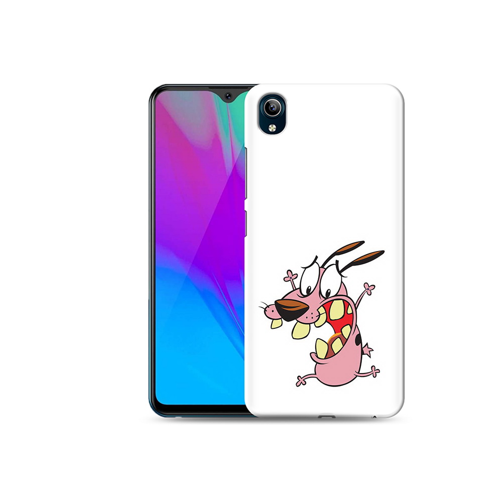 

Чехол MyPads Tocco для Vivo Y91C зубастый бобик (PT156610.438.371), Прозрачный, Tocco