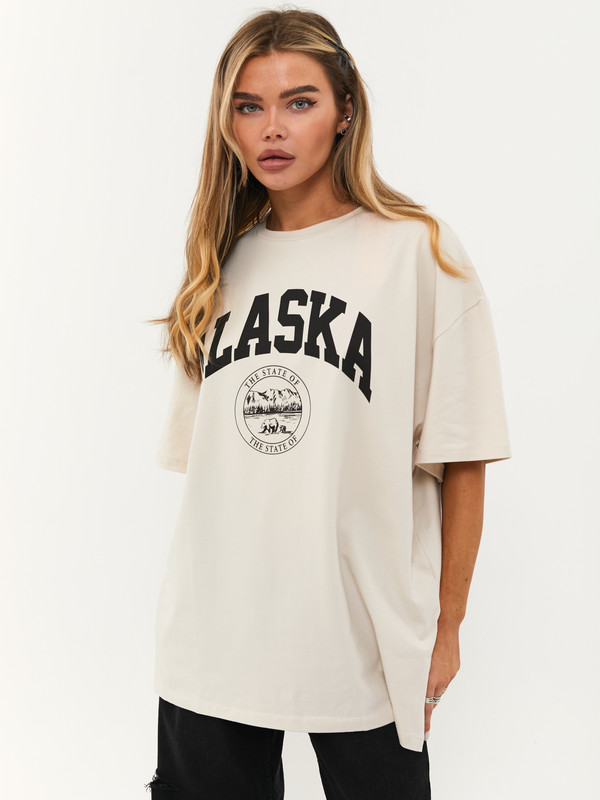 

Футболка женская Little Secret 2220061 бежевая ONE SIZE, 2220061