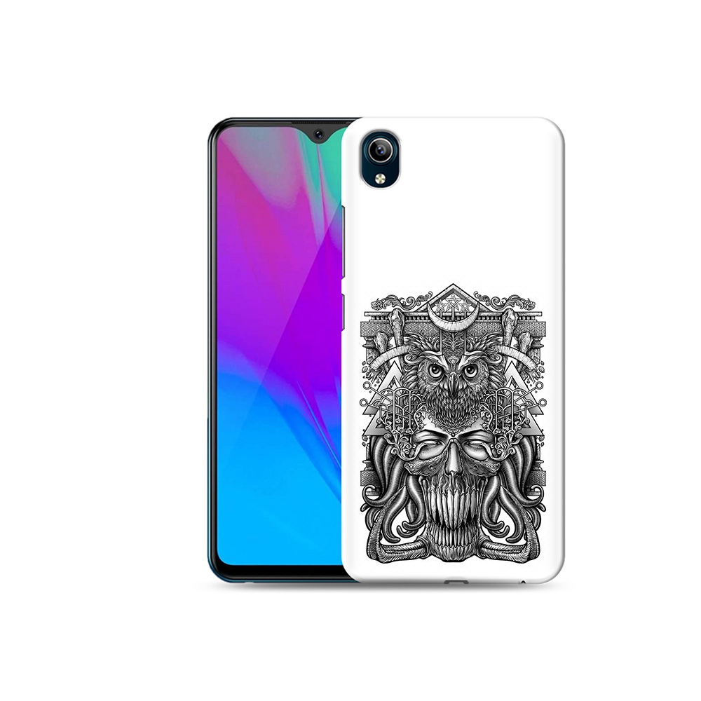 

Чехол MyPads Tocco для Vivo Y91C зубастая сова (PT156610.438.369), Прозрачный, Tocco