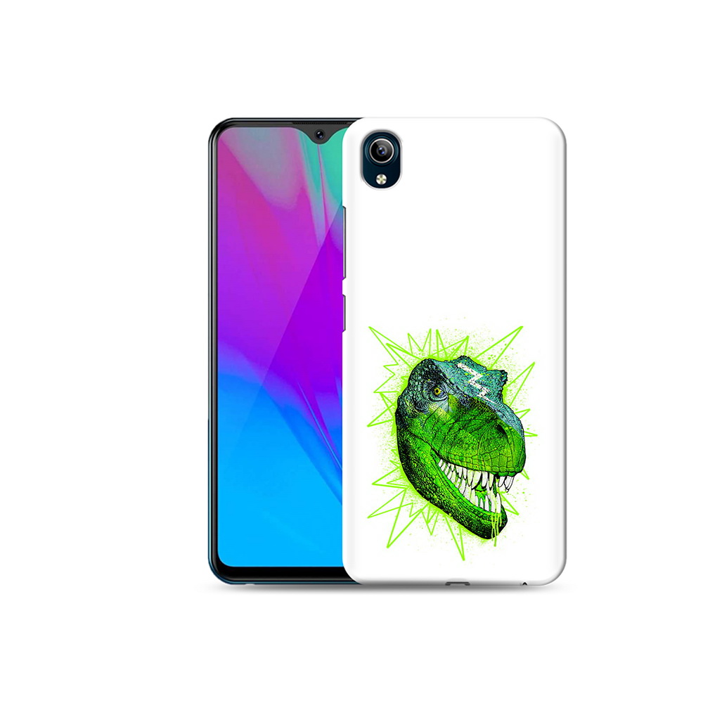

Чехол MyPads Tocco для Vivo Y91C зеленый динозавр (PT156610.438.358), Прозрачный, Tocco