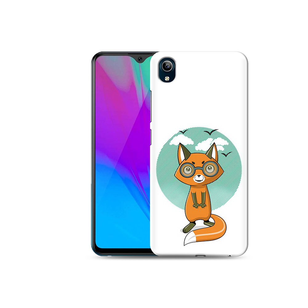 

Чехол MyPads Tocco для Vivo Y91C задумчивая лиса (PT156610.438.348), Прозрачный, Tocco