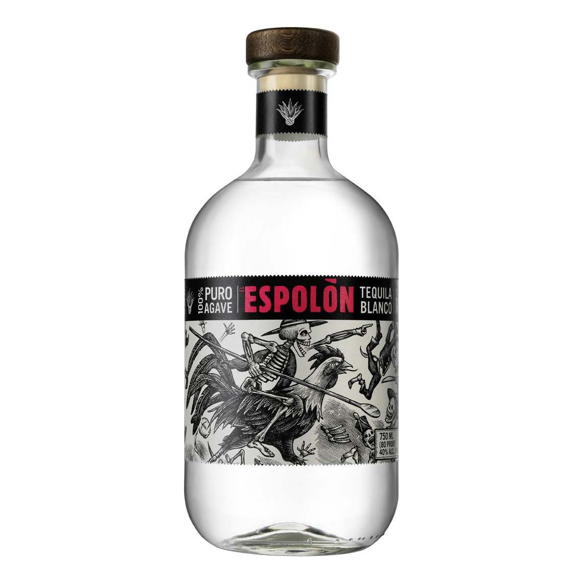 

Текила Espolon Blanco 40% 0,75 л, Золотая