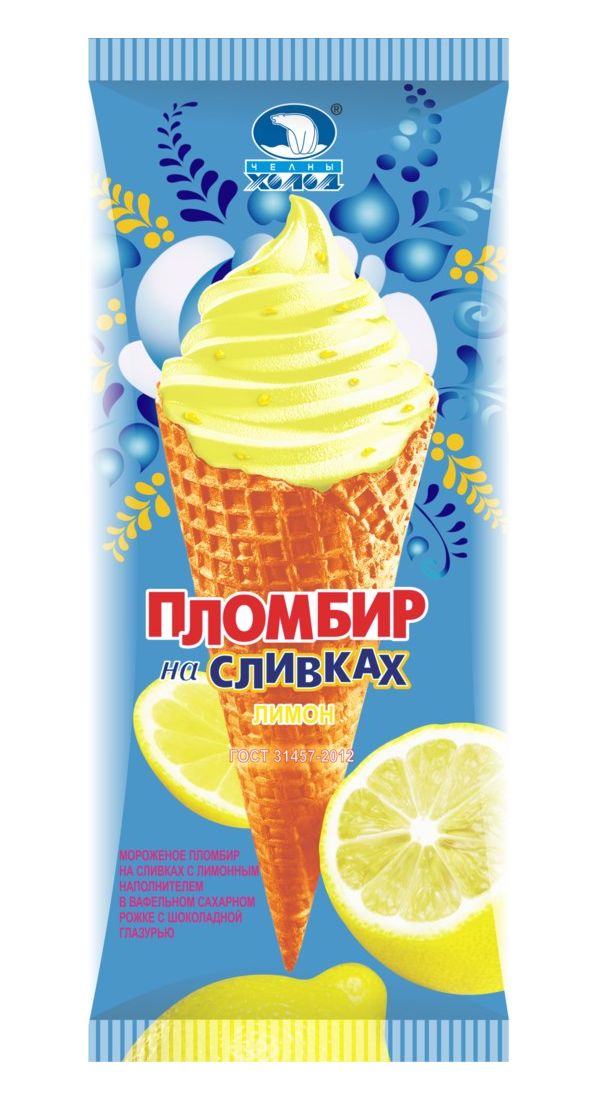 

Мороженое сливочное Внуковы Лимонное 80 г