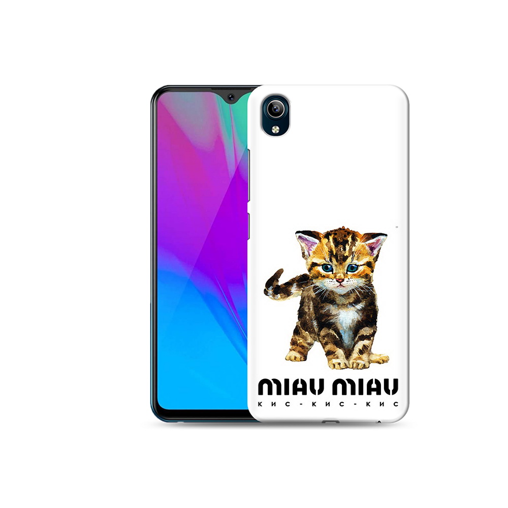 

Чехол MyPads Tocco для Vivo Y91C Бренд miau miau (PT156610.438.34), Прозрачный, Tocco