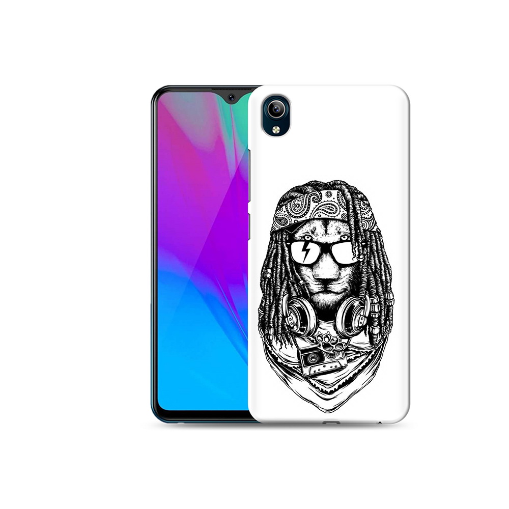 

Чехол MyPads Tocco для Vivo Y91C дреды льва (PT156610.438.338), Прозрачный, Tocco