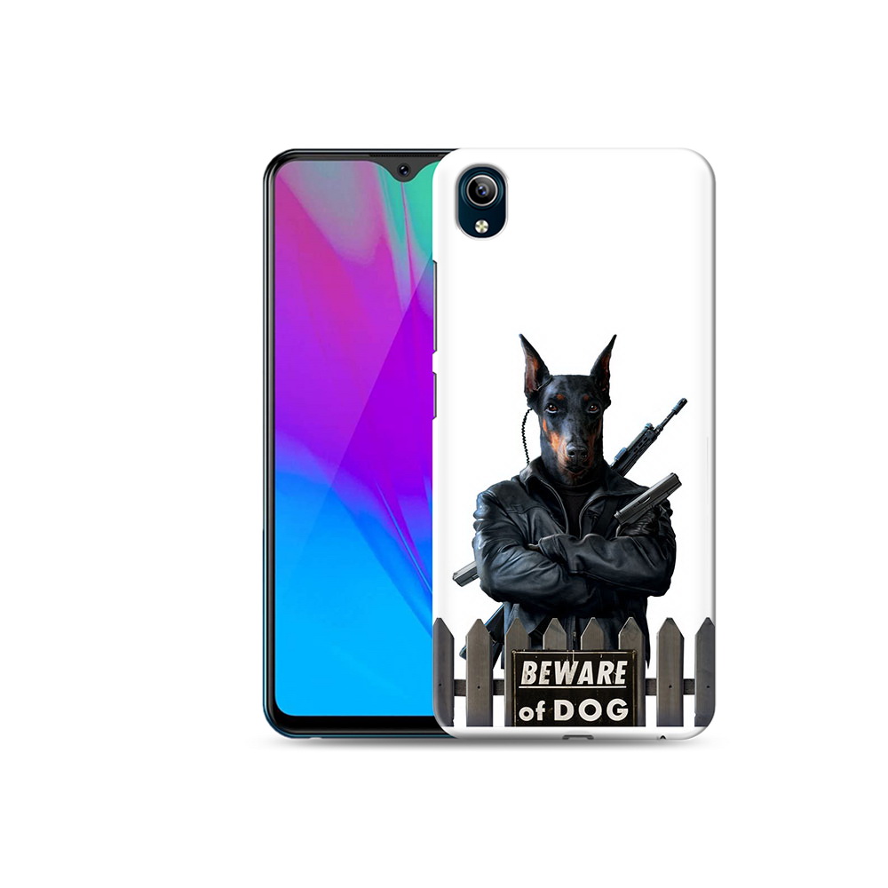 

Чехол MyPads Tocco для Vivo Y91C доберман (PT156610.438.332), Прозрачный, Tocco