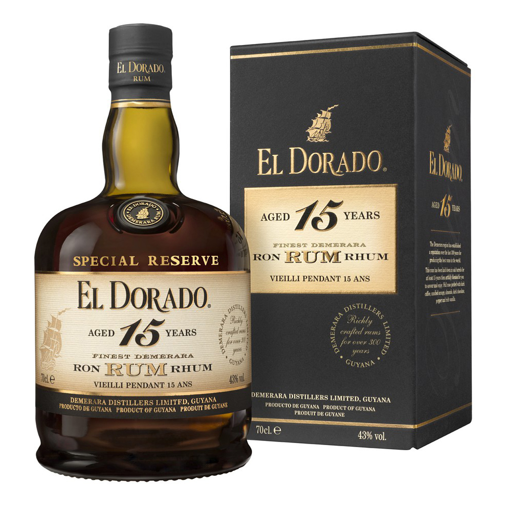 

Ром El Dorado Special Reserve 15 Years 43% 0,7 л