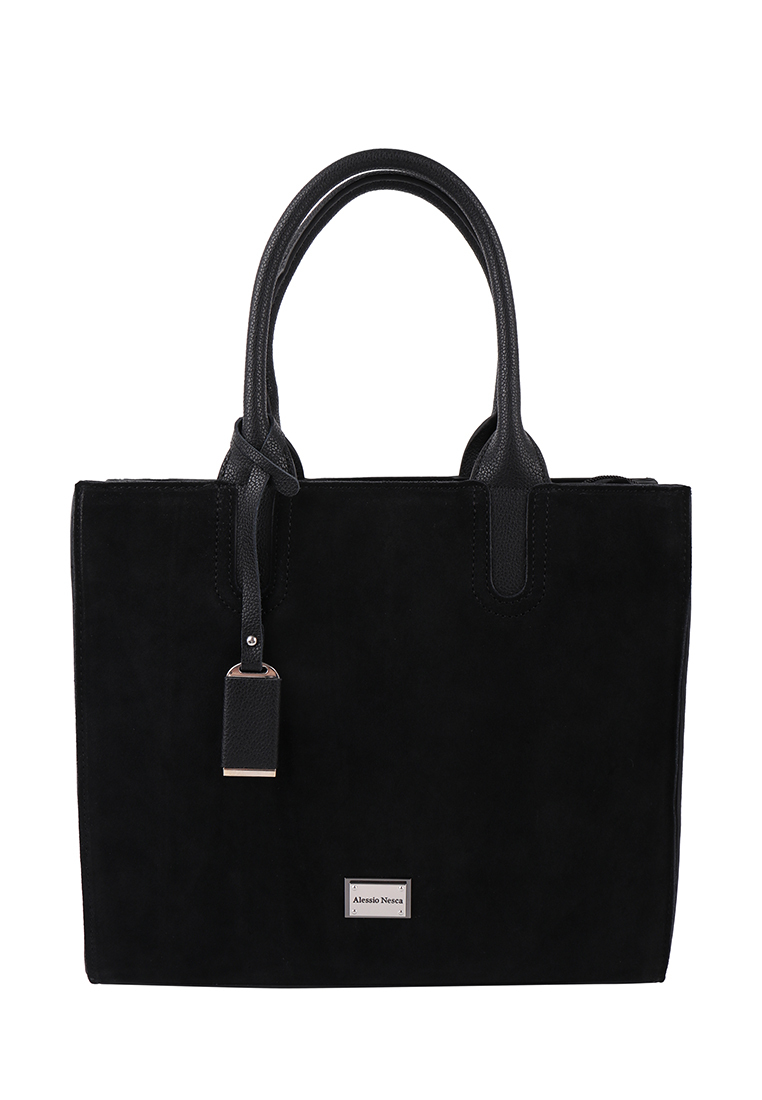Комплект (сумка+брелок) женский Alessio Nesca A57496, черный
