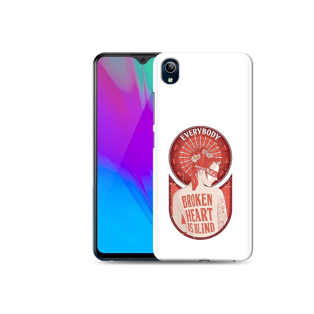 

Чехол MyPads Tocco для Vivo Y91C девушка разбитое сердце (PT156610.438.310), Прозрачный, Tocco