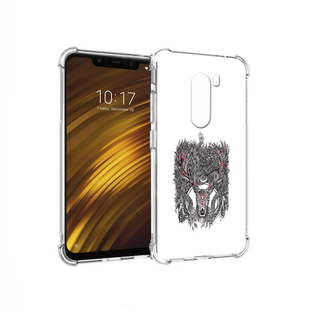 

Чехол MyPads Tocco для Xiaomi Pocophone F1 Дизайнерские_676 (PT116503.308.67), Прозрачный, Tocco