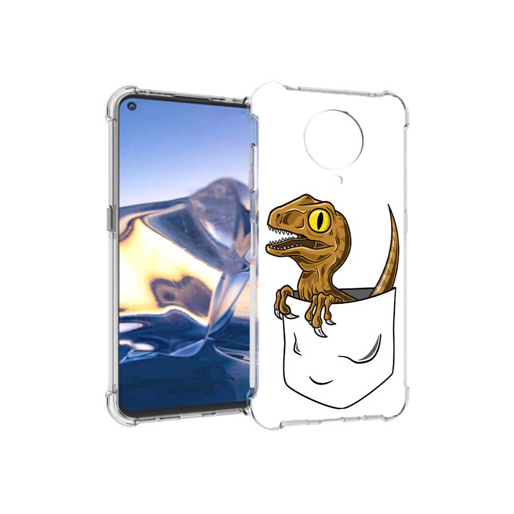 

Чехол MyPads Tocco для Nokia G10 динозавр в кармане (PT171673.98.327), Tocco