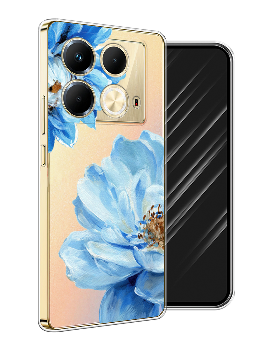 

Чехол Awog на Infinix Note 40 "Голубые клематисы", Голубой, 3105850-1