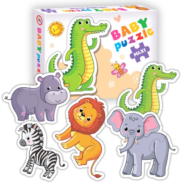 

Пазл Дрофа-Медиа В Африке, Baby puzzle