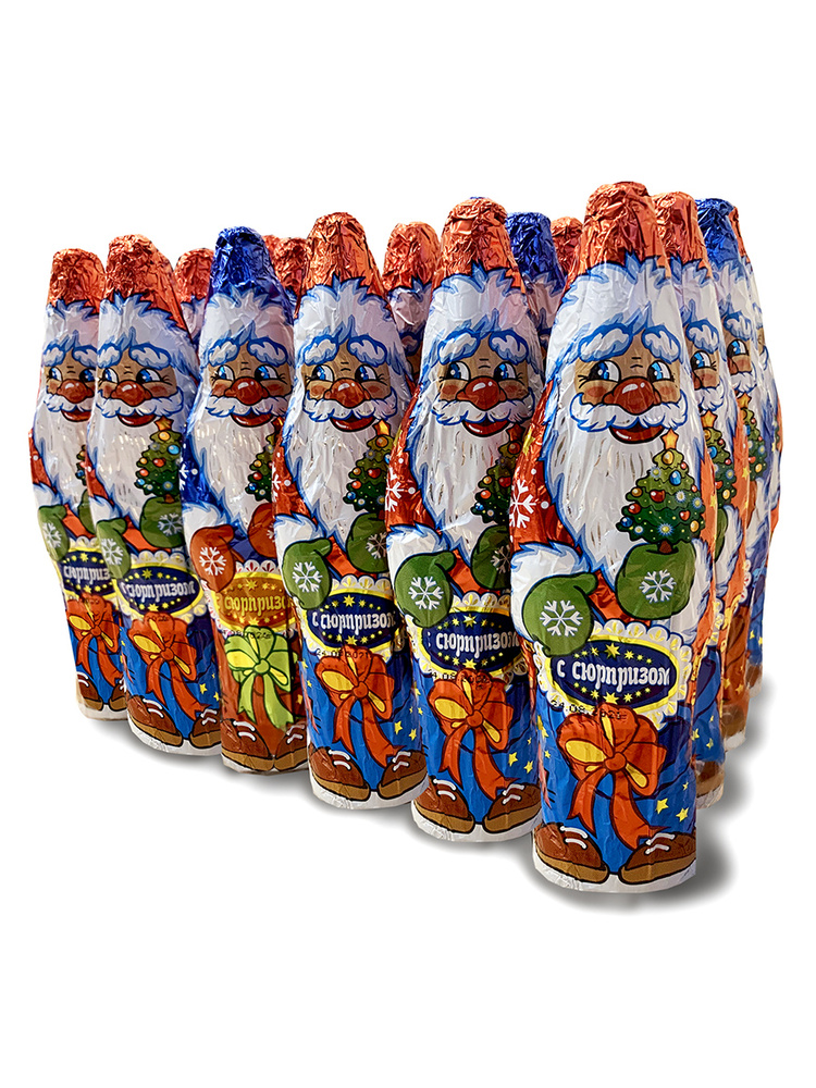 

Шоколад фигурный Новогодние фигуры молочный 75 г