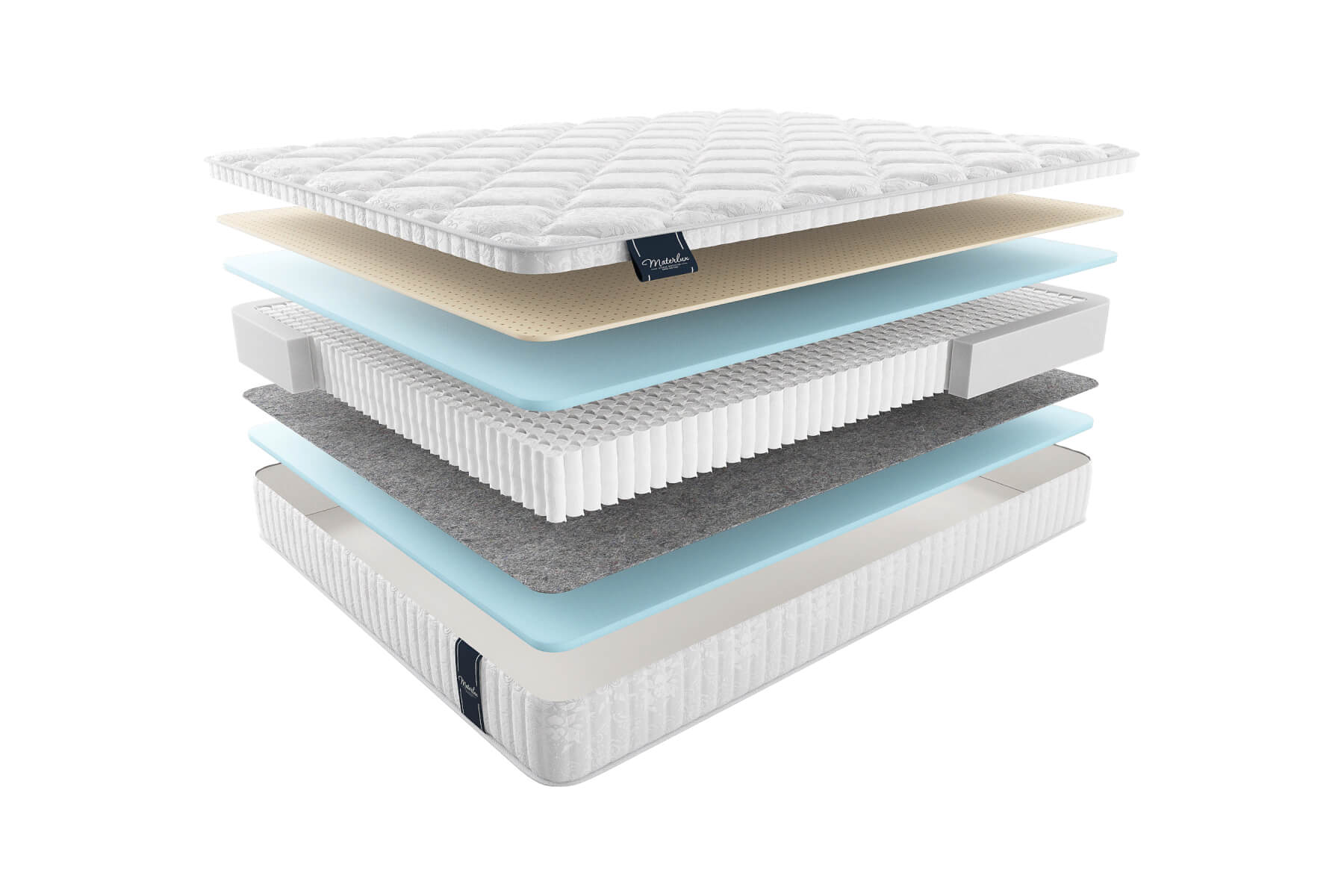 

Матрас MaterLux Albris Multi 120x190, Белый, ALBRIS MULTI