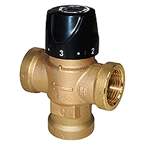 Клапан термостатический смесительный Hoobs 03720 F5 DN20 35-60°С Kvs 1.8