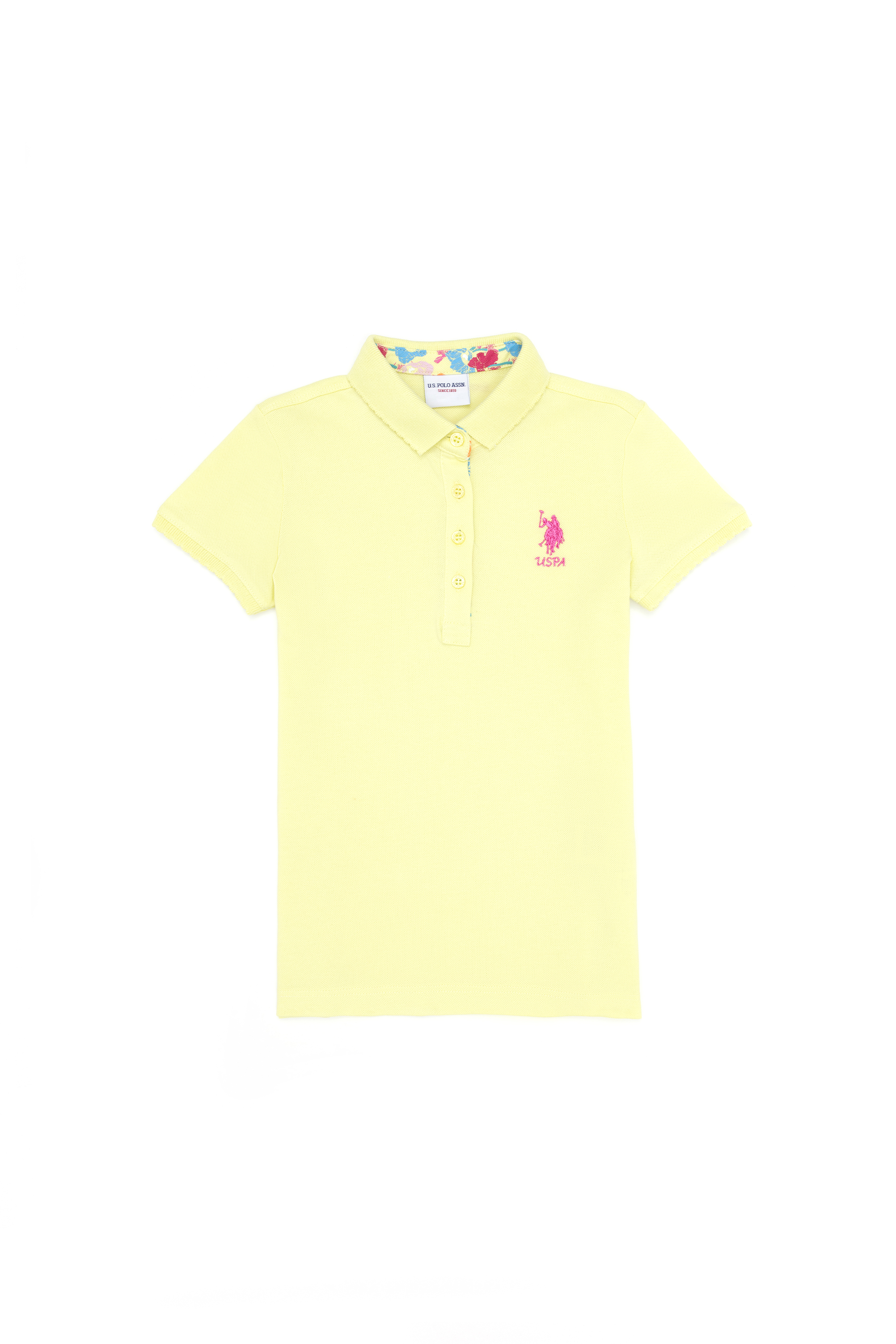 

Поло детское US Polo Assn G084SZ0110TP01, светло-желтый, 140, G084SZ0110TP01