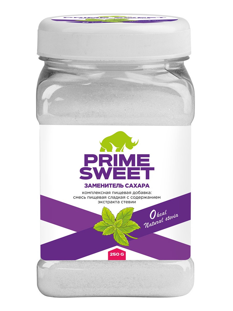 Сахарозаменитель Primekraft Sweet стевия порошок 250 г