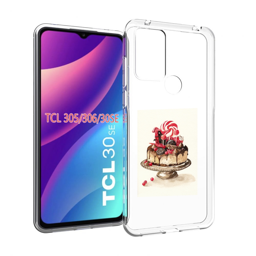 

Чехол MyPads вкусный торт для TCL 30SE/305/306/30E, Tocco