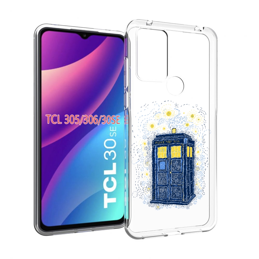 

Чехол MyPads будка рисунок для TCL 30SE/305/306/30E, Tocco