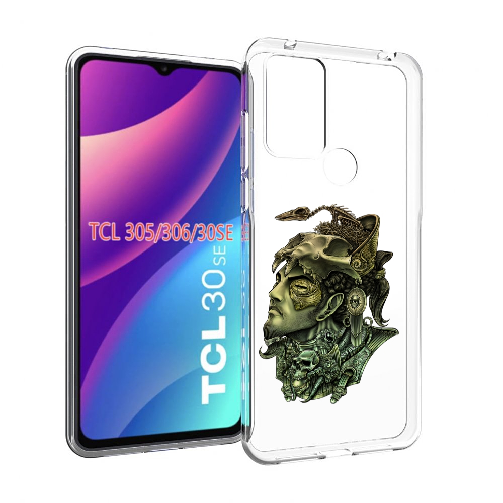 

Чехол MyPads бронзовый воин для TCL 30SE/305/306/30E, Tocco