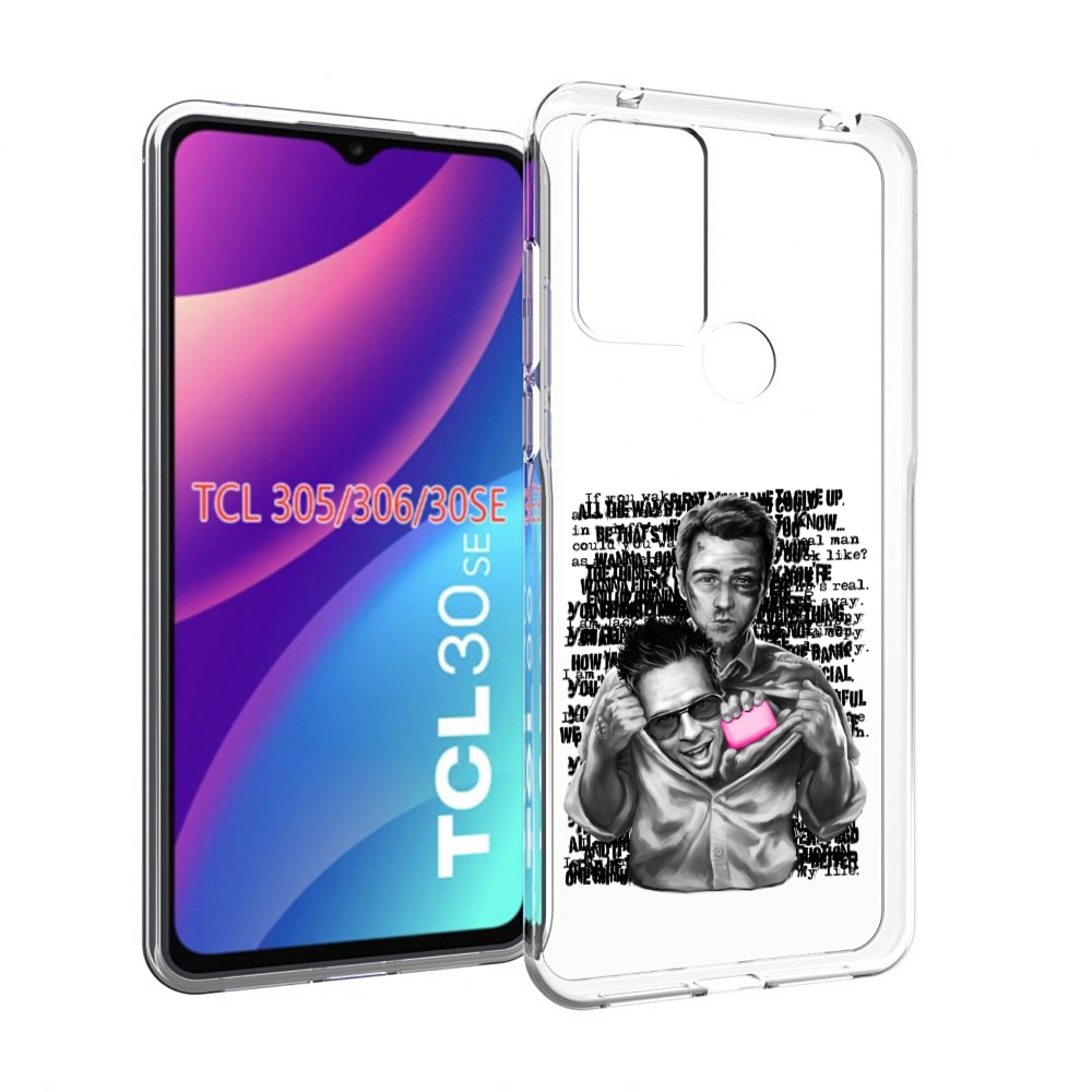 

Чехол MyPads бойцовский клуб для TCL 30SE/305/306/30E, Tocco