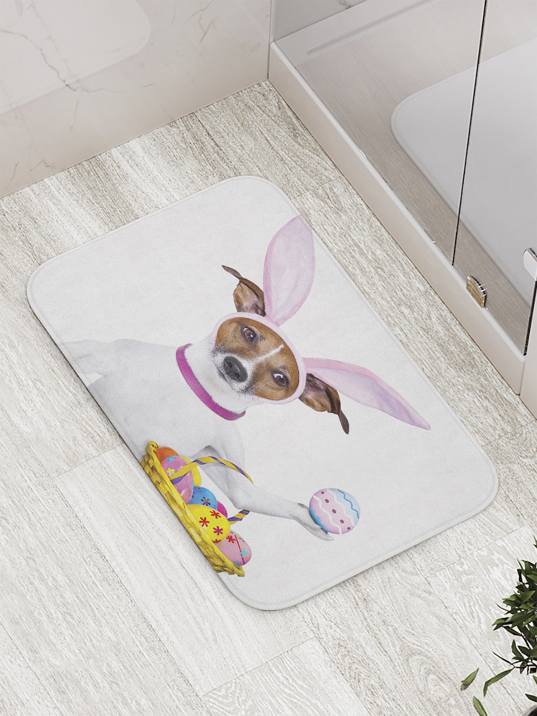 

Коврик противоскользящий для ванной, сауны, бассейна, 77х52 см bath_60244 JoyArty