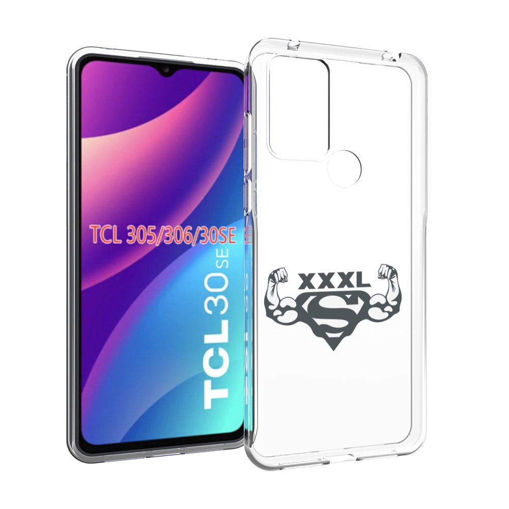 

Чехол MyPads бодибилдинг супермен для TCL 30SE/305/306/30E, Tocco