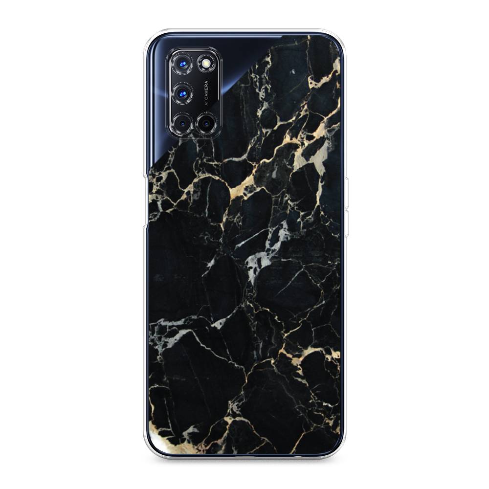 

Чехол Awog на Oppo A52/A72 "Черный мрамор уголок", Разноцветный, 253250-3