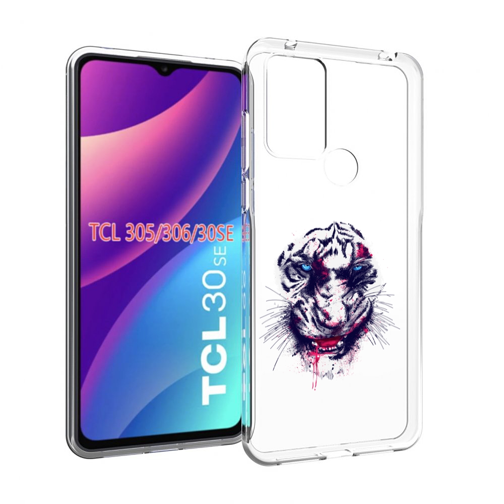 

Чехол MyPads безумный тигр для TCL 30SE/305/306/30E, Tocco