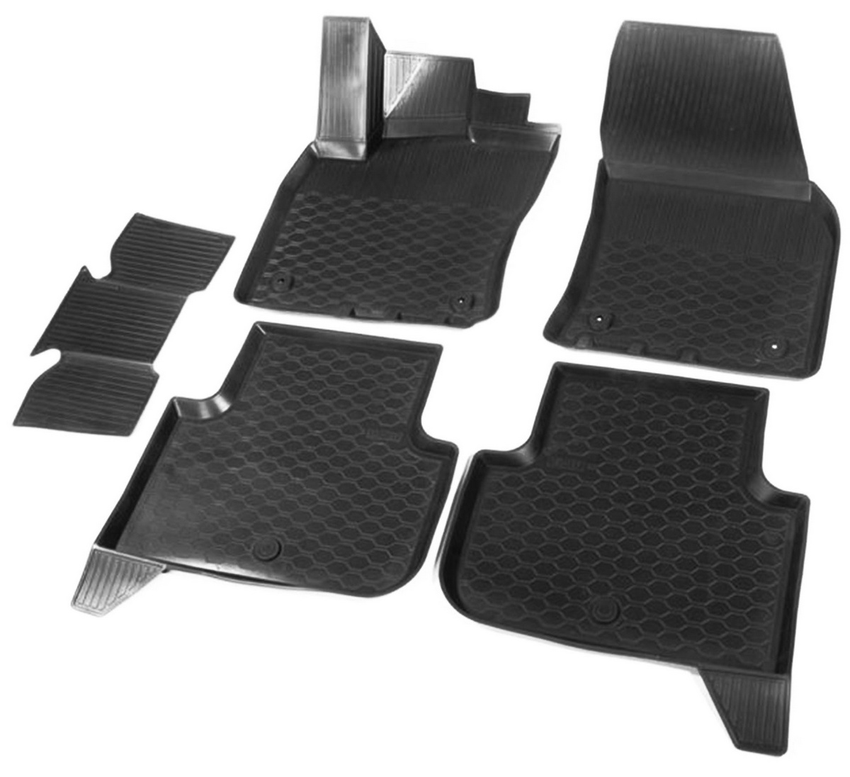 фото Коврики в салон rival для volkswagen tiguan ii (dsg ркпп) 2016-н.в., 5 шт., 15805006