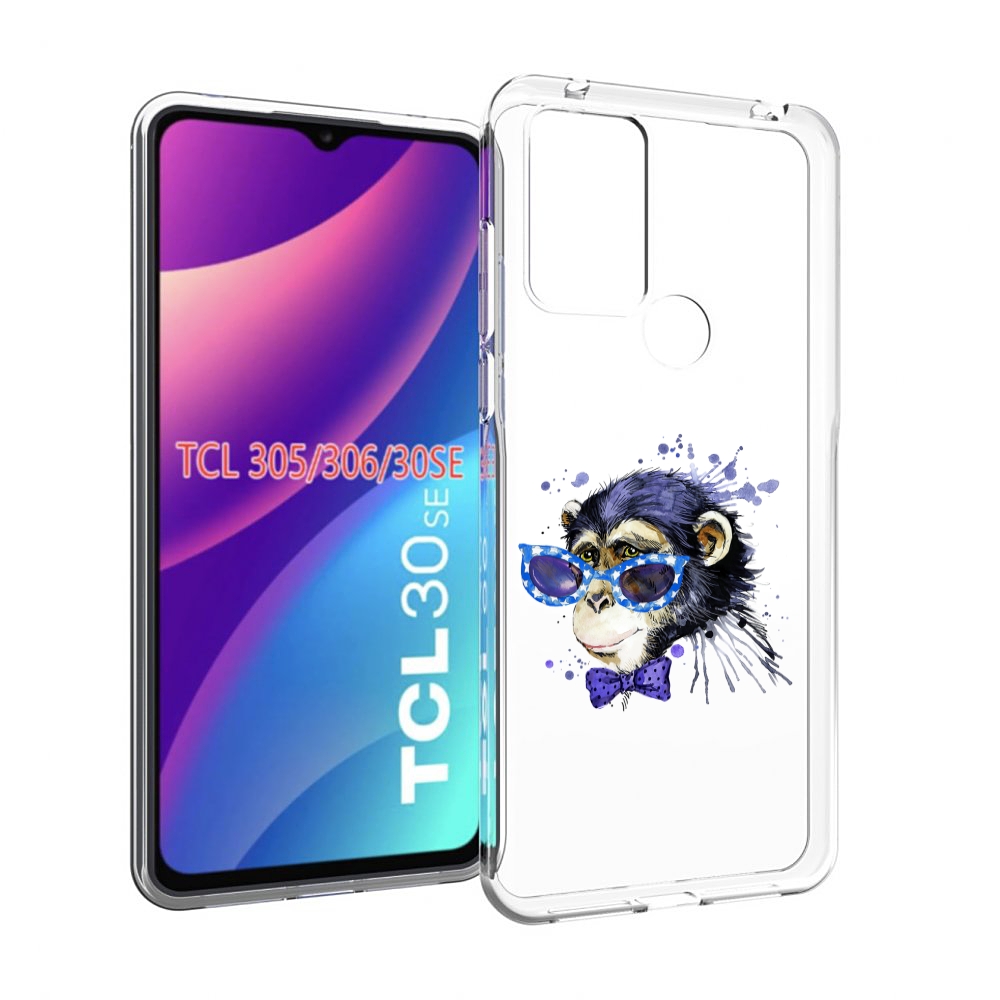 

Чехол MyPads акварельная обезьяна для TCL 30SE/305/306/30E, Tocco