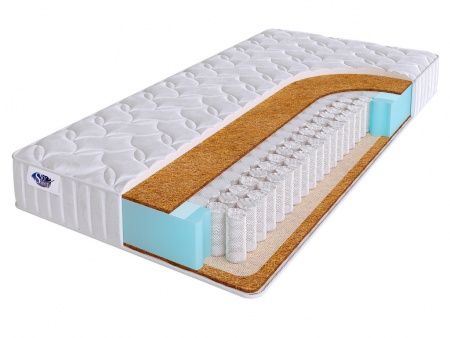 

Матрас SkySleep 100 x 215 LIKE 2 S500, Белый, LIKE 2 S500