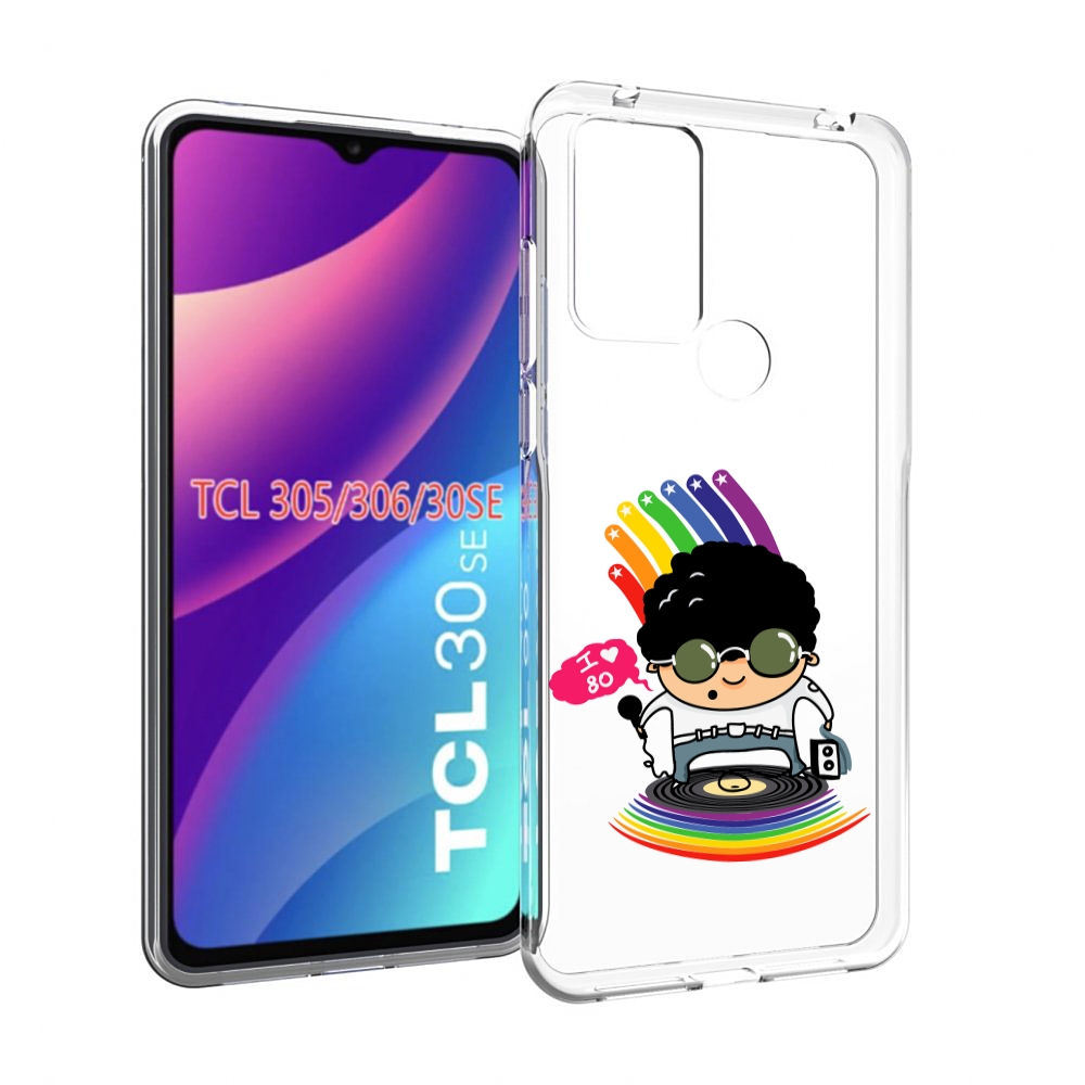 

Чехол MyPads Я люблю 80-е для TCL 30SE/305/306/30E, Tocco