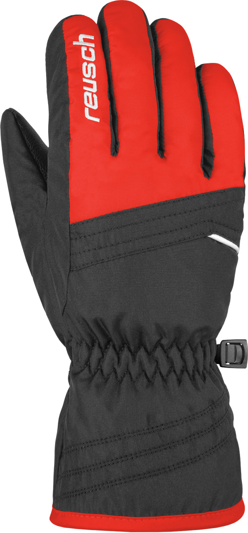 фото Перчатки горные reusch 2019-20 alan junior fire red/black, р. 16