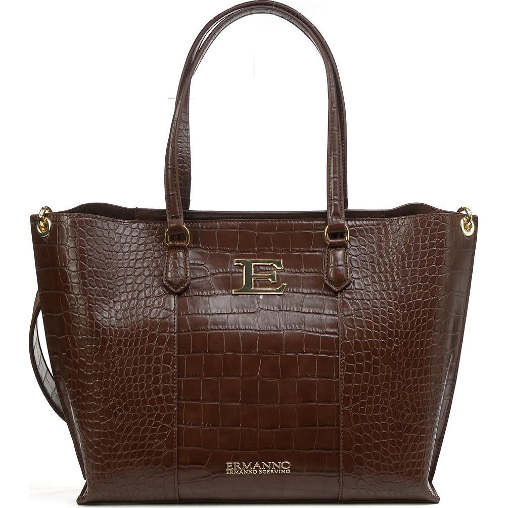 

Сумка Ermanno Scervino ESC12401229 dark brown EBA WINTER COCCO, B38035-ESC12401229