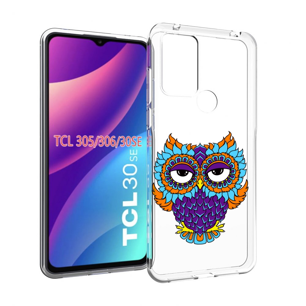 

Чехол MyPads Цветная сова для TCL 30SE/305/306/30E, Tocco