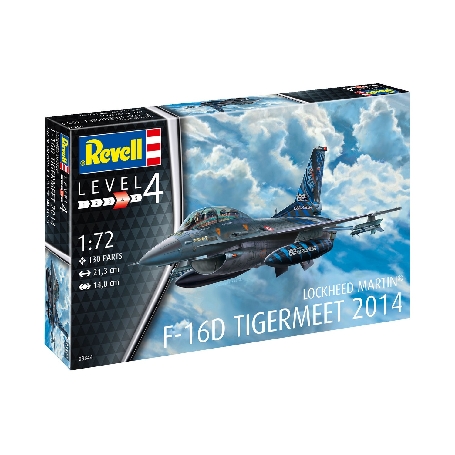 

Сборная модель Revell Легкий истребитель F-16D Fighting Falcon 03844R