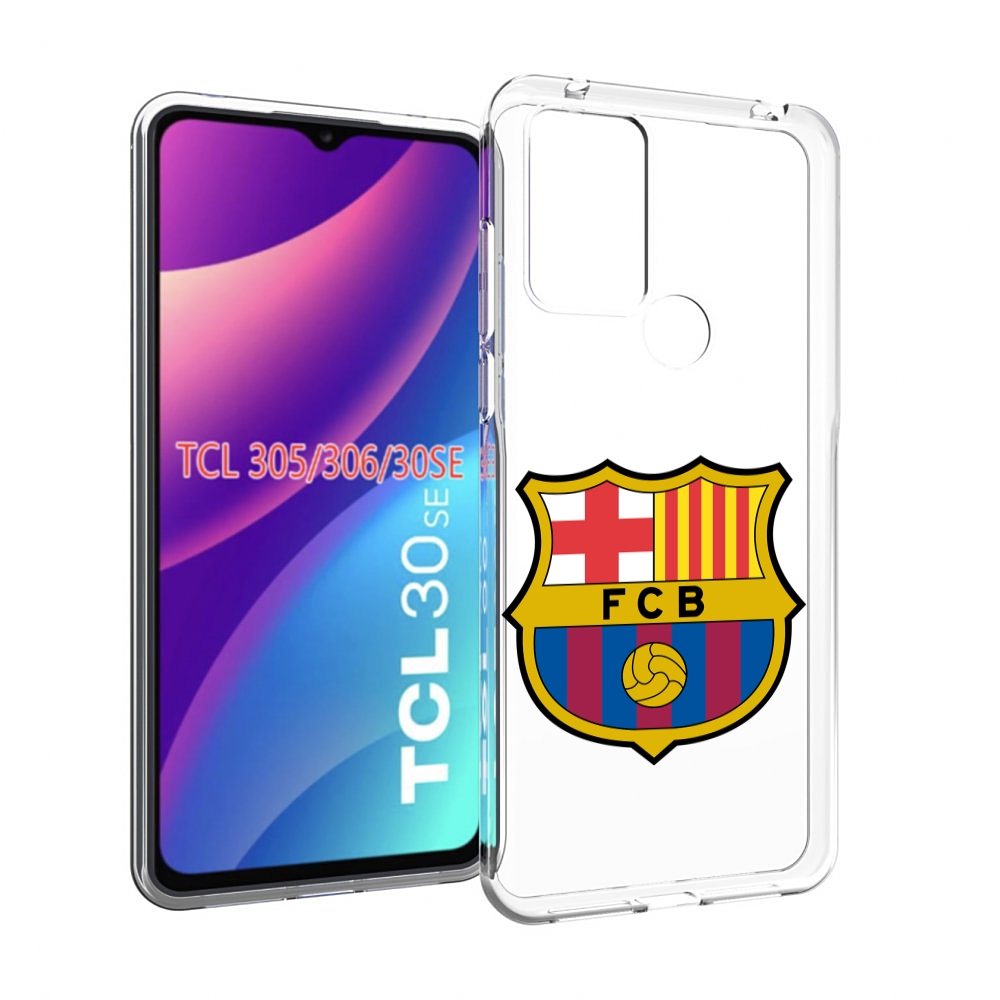 

Чехол MyPads ФК FCB Барселона для TCL 30SE/305/306/30E, Tocco