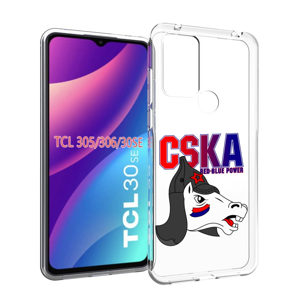 

Чехол MyPads ФК ЦСК лошадка россия для TCL 30SE / TCL 305 / TCL 306 / TCL 30E, Tocco