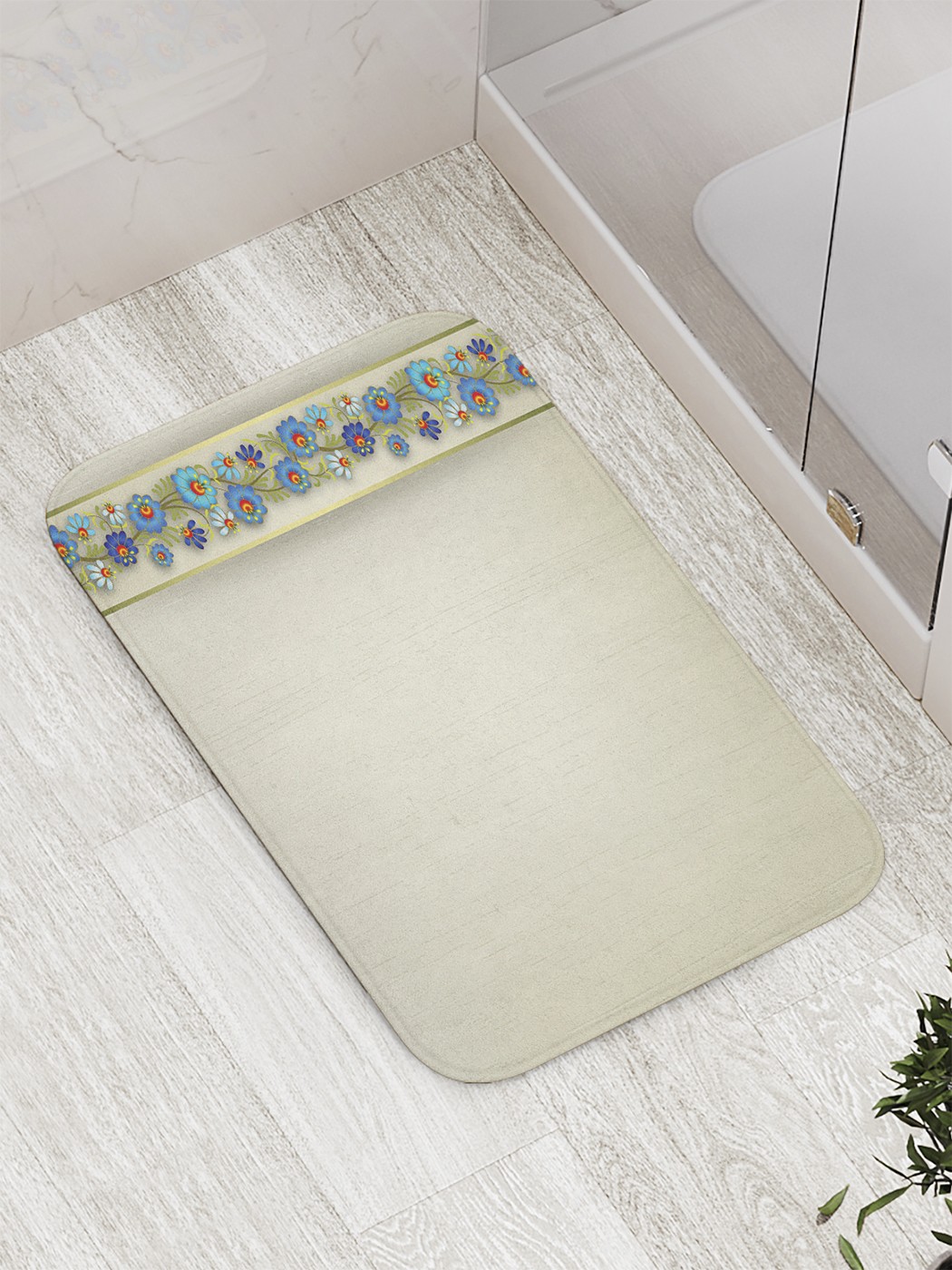 

Коврик противоскользящий для ванной, сауны, бассейна, 77х52 см bath_60105 JoyArty