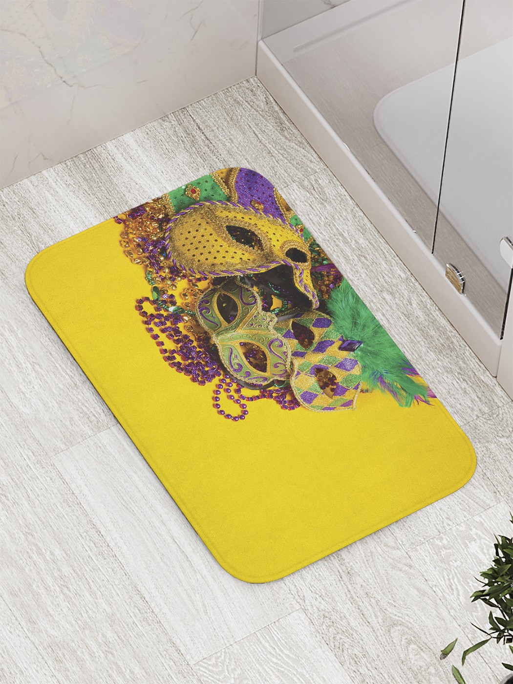 

Коврик противоскользящий для ванной, сауны, бассейна, 77х52 см bath_60089 JoyArty